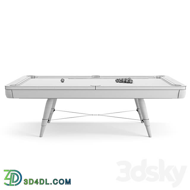 Roosevelt billiard table 3D Models 3DSKY