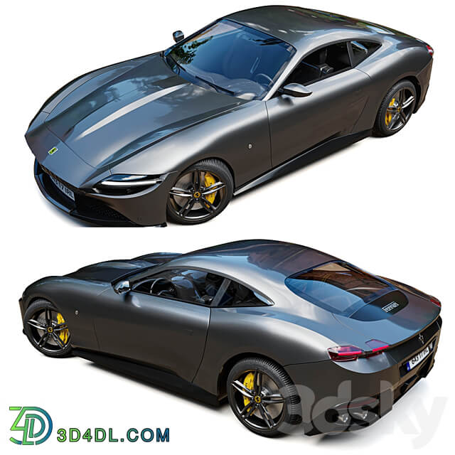 Ferrari Roma 3D Models 3DSKY