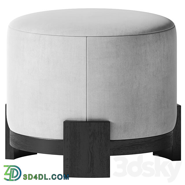 Coco Ottoman 1st Dibs 3D Models 3DSKY