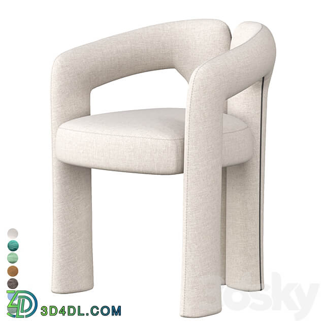 Dudet chair by Cassina 3D Models 3DSKY