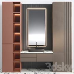 Bathroom Set BS33 3D Models 3DSKY 
