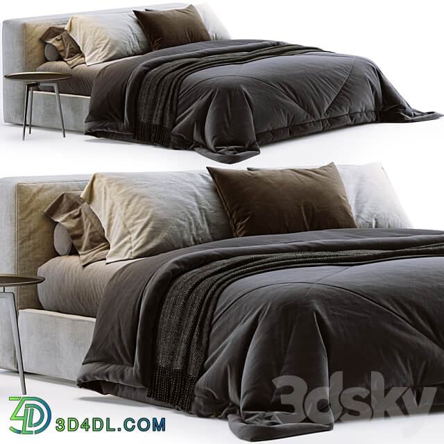 Jesse mark bed Bed 3D Models 3DSKY