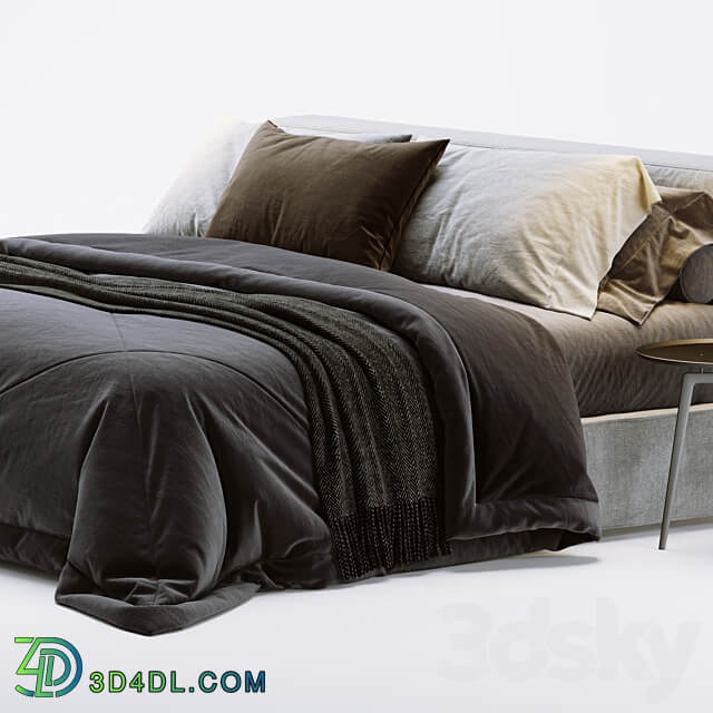 Jesse mark bed Bed 3D Models 3DSKY