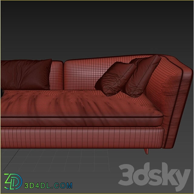 Minotti seymour 3D Models 3DSKY