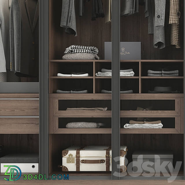 Wardrobe Wardrobe Display cabinets 3D Models 3DSKY