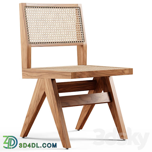 Heaps Woods Dining Chair Claudie 3D Models