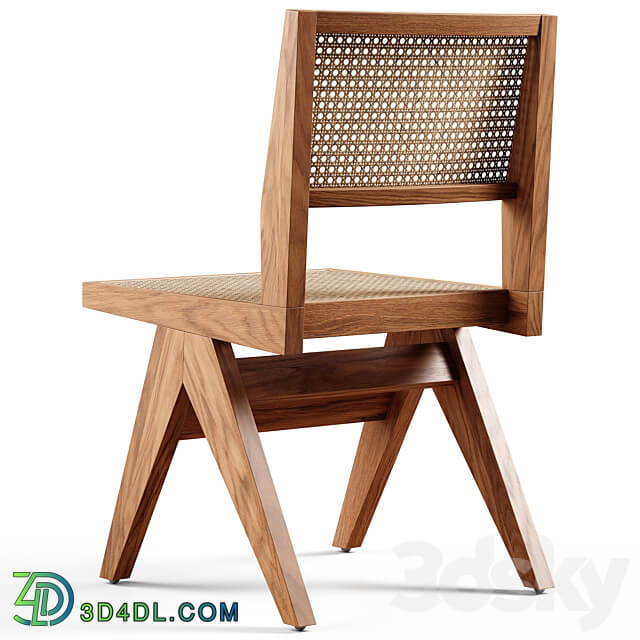 Heaps Woods Dining Chair Claudie 3D Models