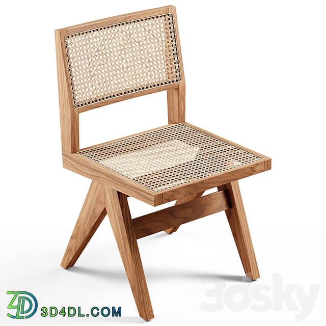 Heaps Woods Dining Chair Claudie 3D Models