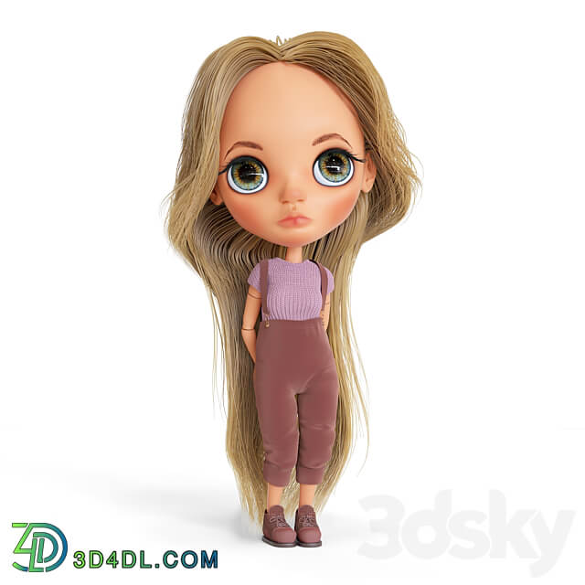Blaze doll 3D Models 3DSKY