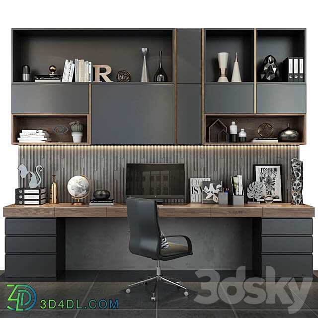 Worktable 0174 3D Models 3DSKY