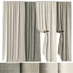 Curtains 135 Kvadrat Artic 3D Models 3DSKY 