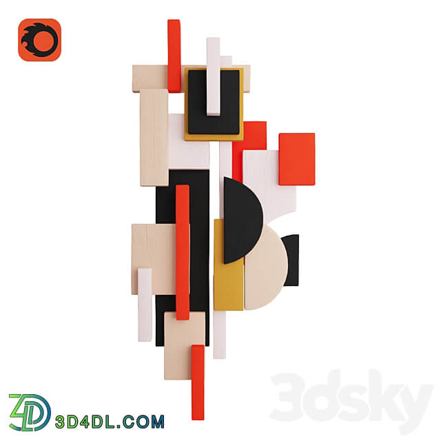 Wall sculpture 3D Models