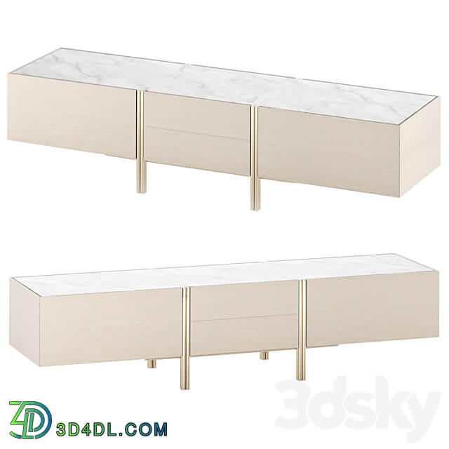 TV cabinet Edge Sideboard Chest of drawer 3D Models 3DSKY