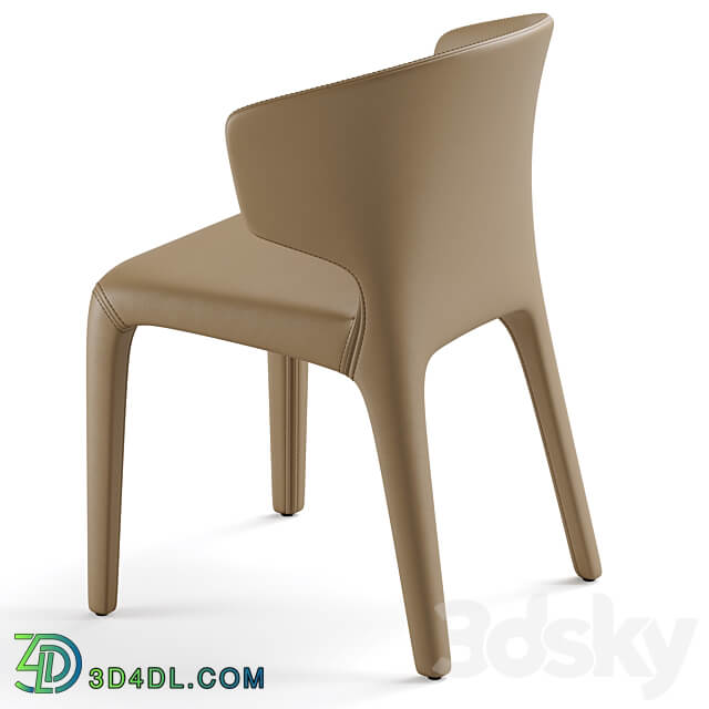 Zuster Husk Cassina Hola 367 Leather Dining 3D Models 3DSKY