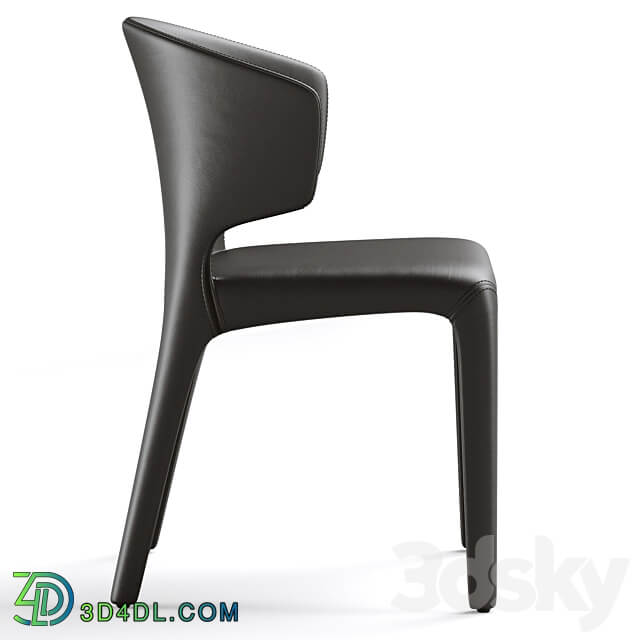 Zuster Husk Cassina Hola 367 Leather Dining 3D Models 3DSKY