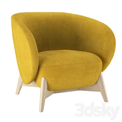 Tilar armchair 3D Models 3DSKY 