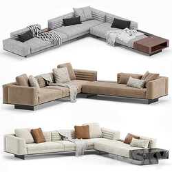 Minotti roger modular sofa 3D Models 3DSKY 