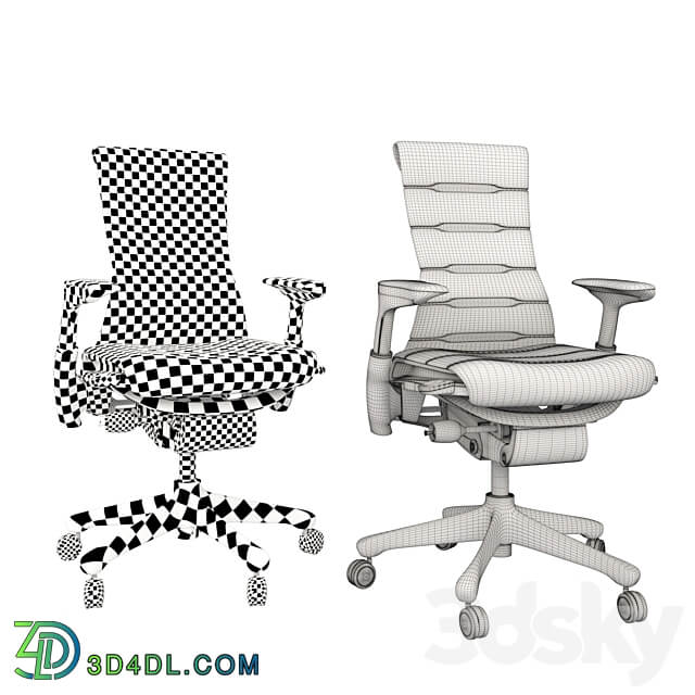 Embody gaming chair 3D Models 3DSKY