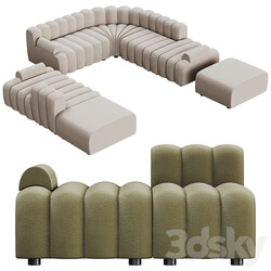Modular sofa STUDIO by NORR11 3D Models 