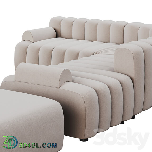 Modular sofa STUDIO by NORR11 3D Models