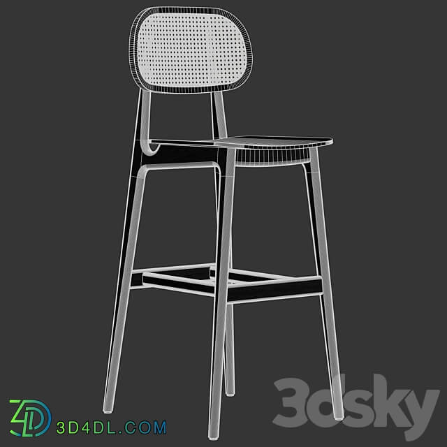 Vincent Sheppard Titus bar stool 3D Models 3DSKY