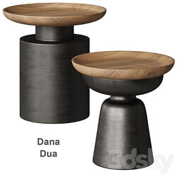 DANA DUA coffee table from WOOOD 3D Models 3DSKY 