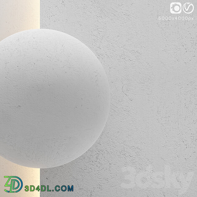 White stucco texture 3D Models 3DSKY
