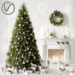Christmas tree 4 3D Models 3DSKY 