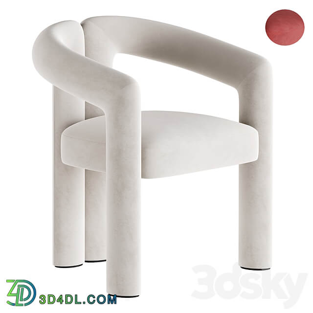 Cassina dudet chair 3D Models 3DSKY