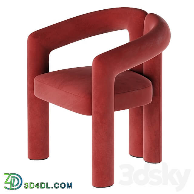 Cassina dudet chair 3D Models 3DSKY