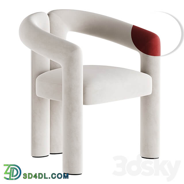 Cassina dudet chair 3D Models 3DSKY