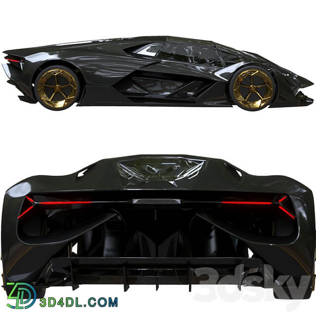 Lamborghini Terzo Millenio 3D Models 3DSKY