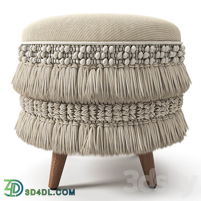 Morova ottoman 3D Models 3DSKY