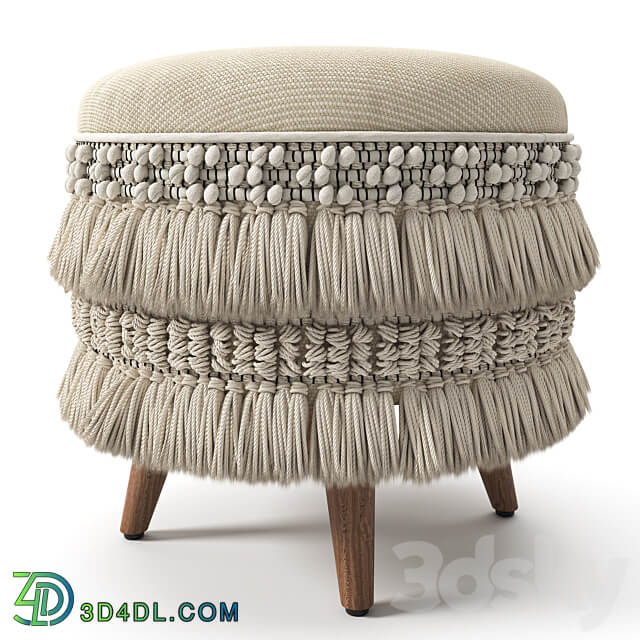 Morova ottoman 3D Models 3DSKY