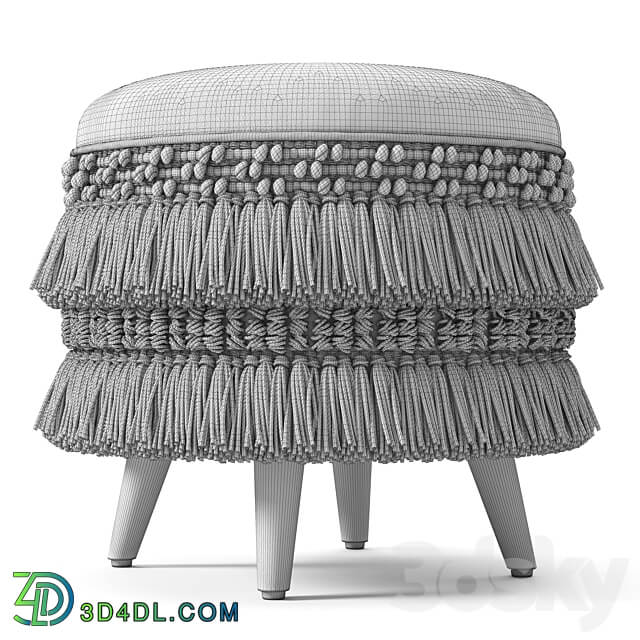 Morova ottoman 3D Models 3DSKY