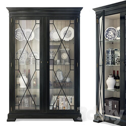 Eclipse wardrobe showcase. Display Cabinet showcase bu Birkhouse Wardrobe Display cabinets 3D Models 3DSKY 