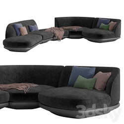 Giorgetti vesper sofa 3D Models 3DSKY 