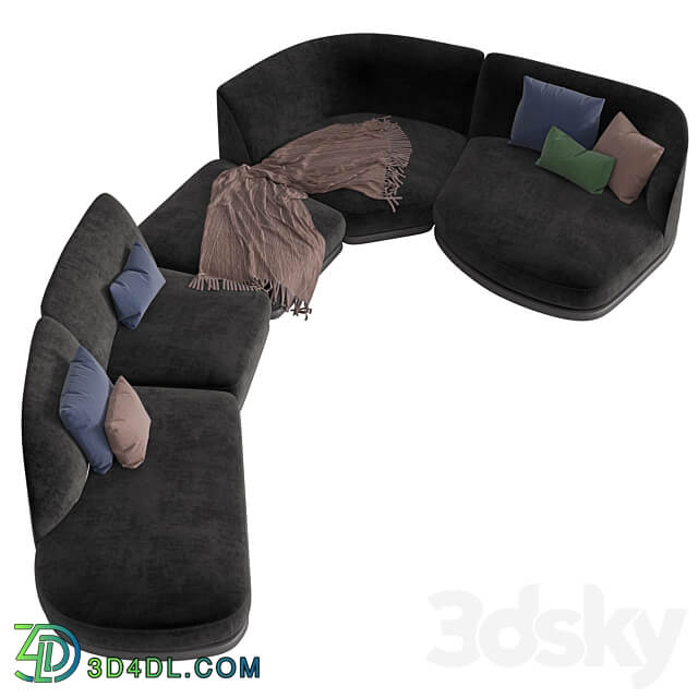 Giorgetti vesper sofa 3D Models 3DSKY