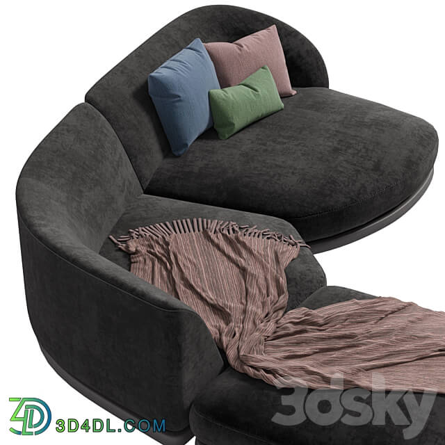 Giorgetti vesper sofa 3D Models 3DSKY