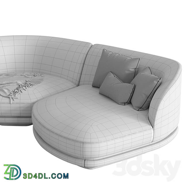 Giorgetti vesper sofa 3D Models 3DSKY