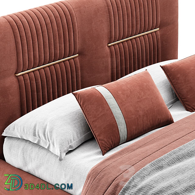 Ulivi Salotti Omer Bed Bed 3D Models 3DSKY