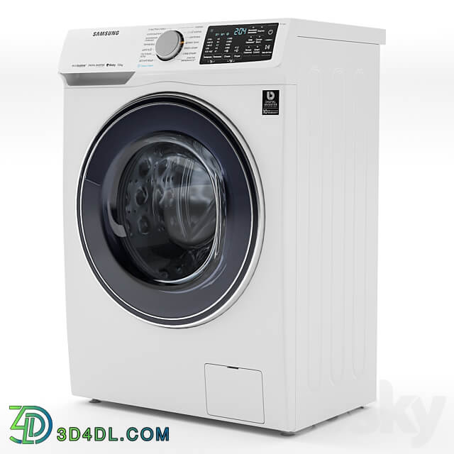 Washing machine Samsung 7KG 3D Models 3DSKY