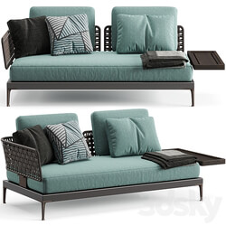 Minotti Patio Sofa with Top 3D Models 3DSKY 