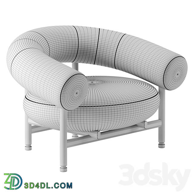 Loop Lounge Chair by Wewood 3D Models 3DSKY