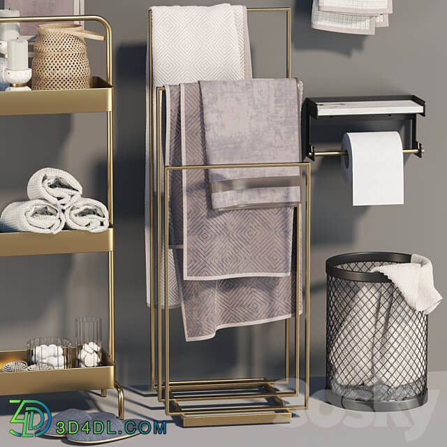 Bathroom accessories02 made company 3D Models 3DSKY