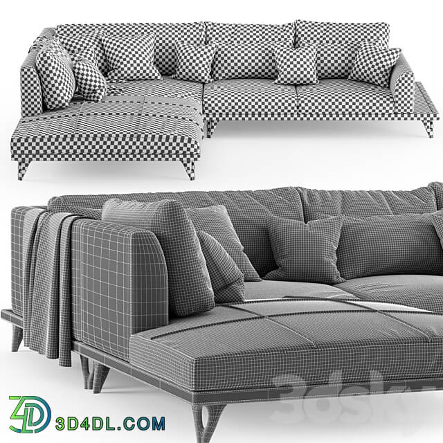 Sofa Bellotti Ezio Ares 3D Models 3DSKY