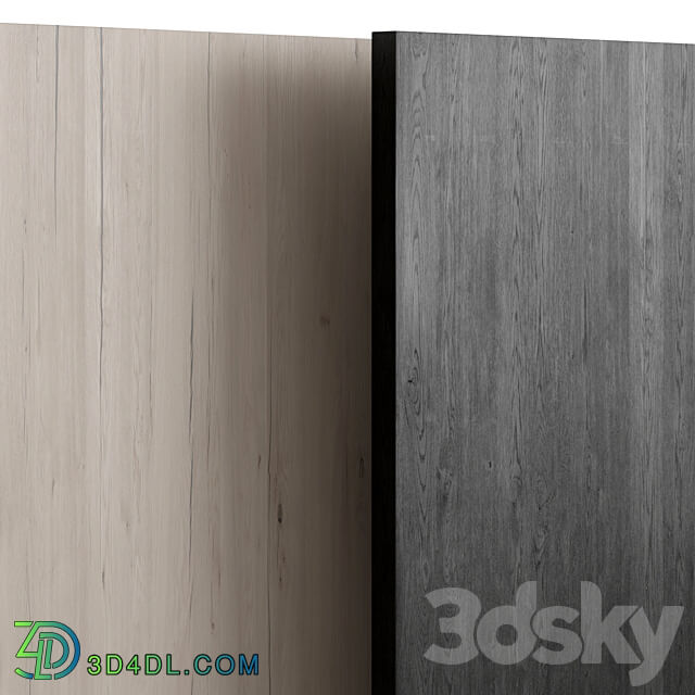 Wood 1 with 3 materials 3D Models 3DSKY