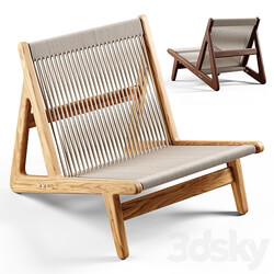 GUBI MR01 Initial Lounge Chair 3D Models 