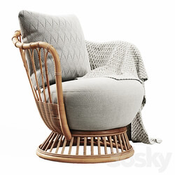 Grace Lounge Chair Arm chair 3D Models 3DSKY 