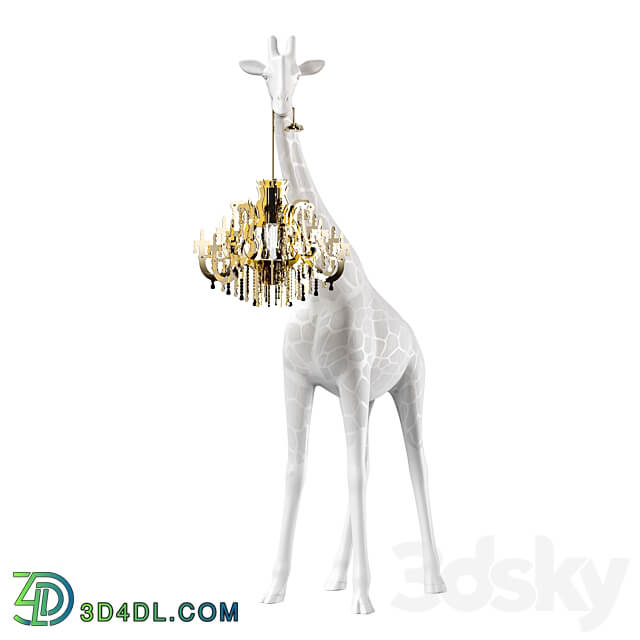 Giraffe in love xs by QEEBOO 3D Models 3DSKY